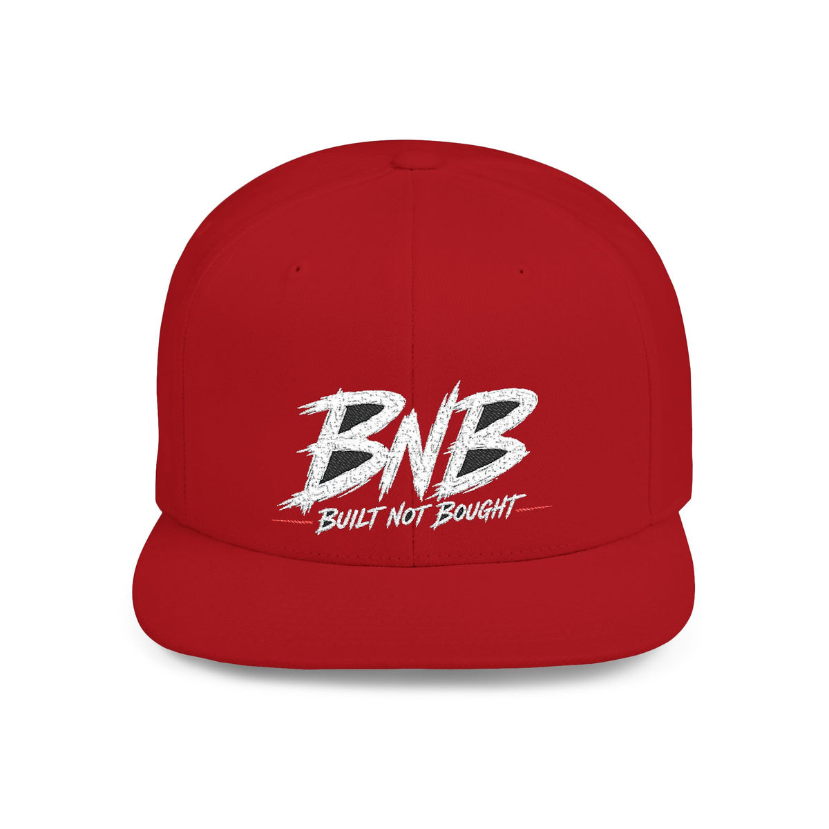 Built Not Bought Flat Bill Snapback | BNB Automotive Hat