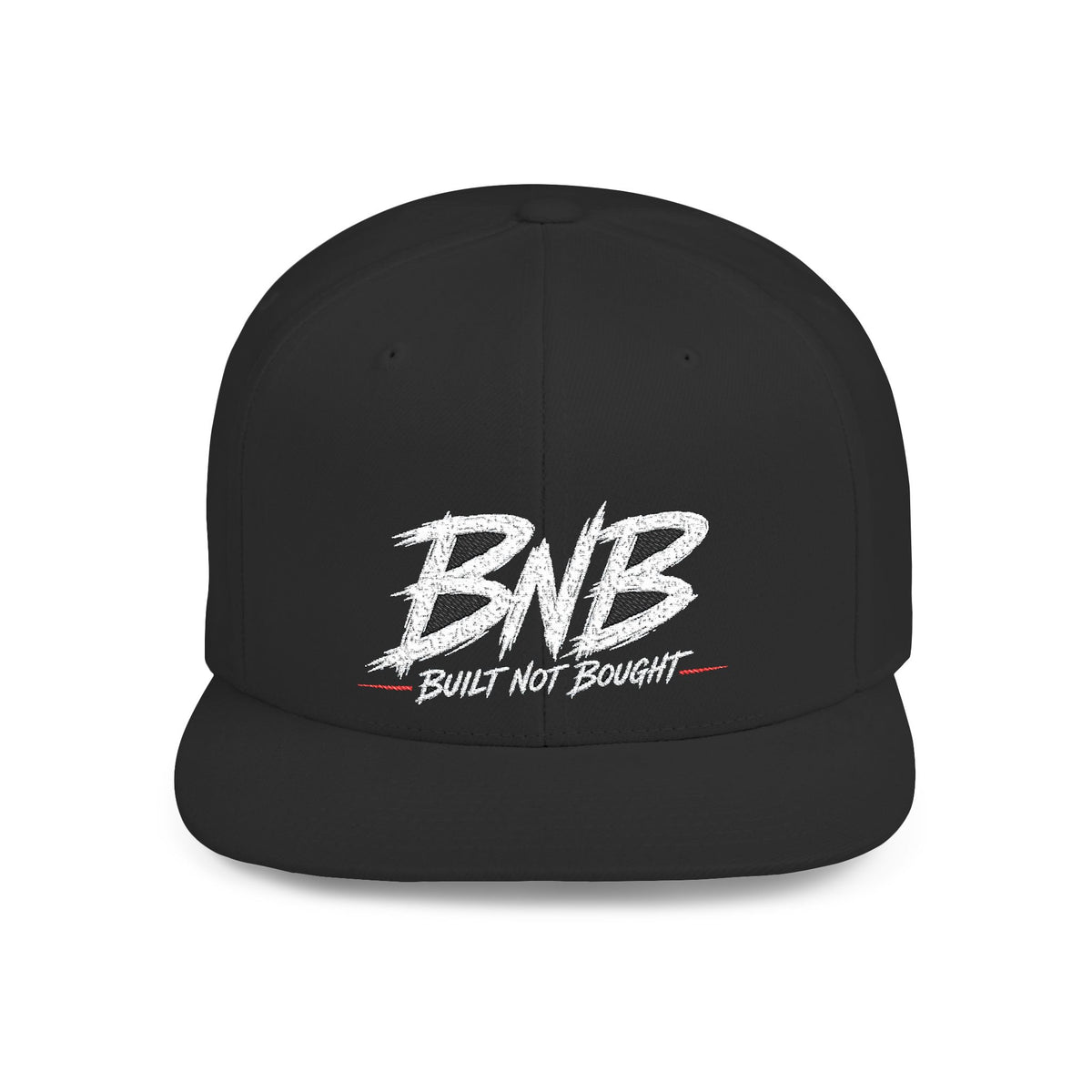 Built Not Bought Flat Bill Snapback | BNB Automotive Hat
