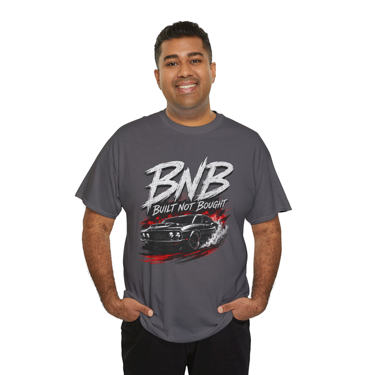 Built Not Bought Classic Heavy Cotton Tee | BNB Garage Streetwear