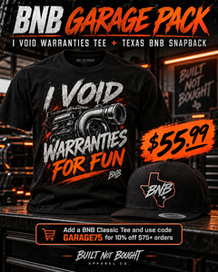 BNB Garage Pack | Turbo Tee + Texas BNB Snapback