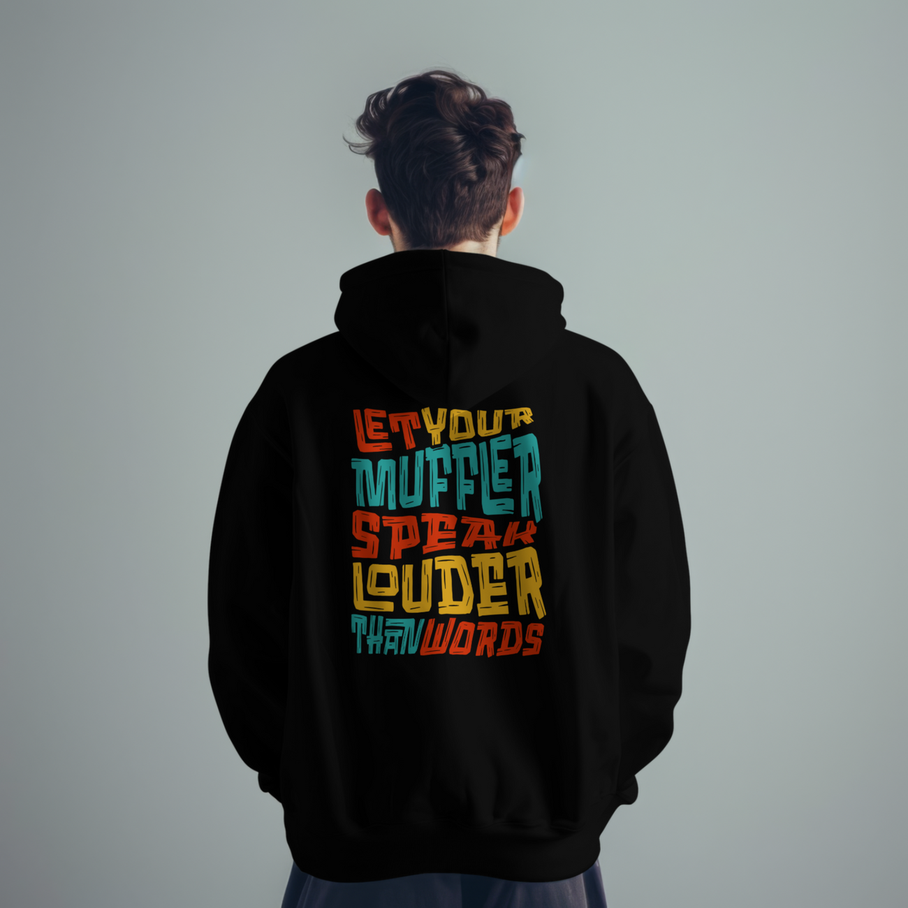 Built Not Bought Let Your Muffler Speak Hoodie | BNB Exhaust Culture