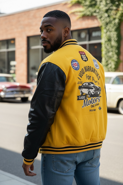 Built Not Bought Varsity Jacket | BNB Premium Car Culture Outerwear